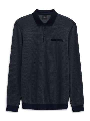 Bugatti Polo Shirt Langarm in 240-grau