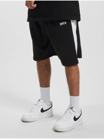 DEF DEF Mesh-Shorts in black