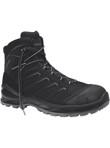 LOWA Halbschuhe LARROX Work GTX Mid in schwarz/grau