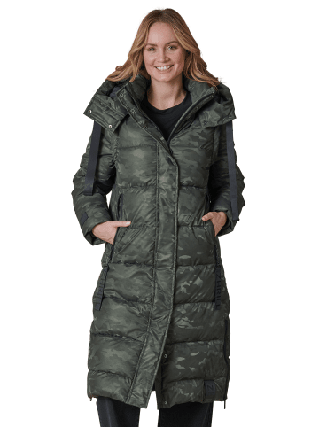 ZHRILL Damen Multi Funktions Mantel ZHISI MAX CAMO in Grün