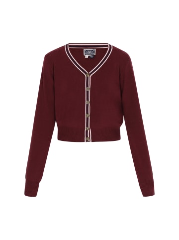DreiMaster Maritim Women Cardigan in wine red