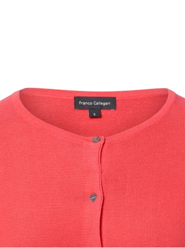 Franco Callegari Strickjacke in koralle - 0014