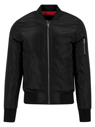 Urban Classics Bomberjacken in blk/blk