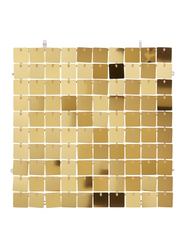 Butlers Wanddekoration DISCO 4er-Set in Gold