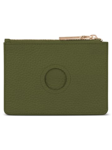 Lazarotti Bologna Leather Schlüsseletui Leder 11,5 cm mit Air Tag Fach in olive