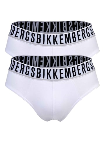 Bikkembergs Slip 2er Pack in Weiß