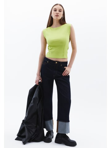 OXXO Carmenshirt BRIGHT CHARTREUSE