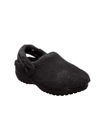 Crocs Flacher Slipper zum Hineinschlüpfen „Classic Unforgettable Clog“ Schwarz