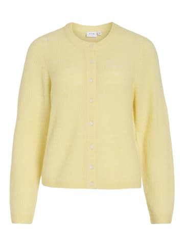 Vila Strickjacke in Pastel Yellow