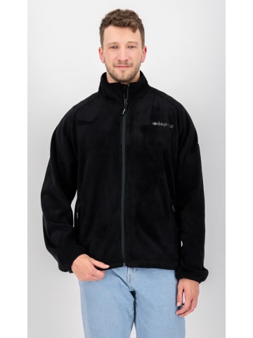 DEPROC Active Fleecejacke WAWA BAY in Schwarz