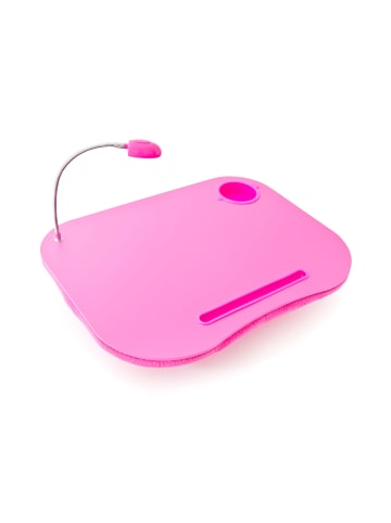 relaxdays Laptopkissen in Pink - (B)44 x (H)5 x (T)34 cm