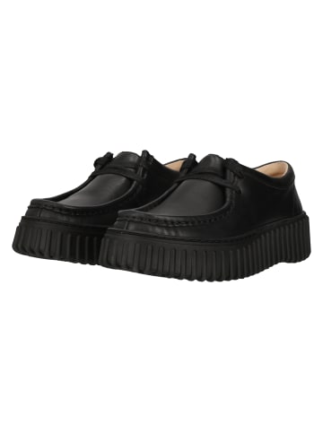 Clarks Schnürschuhe Torhill Bee in 1216 Black Leather