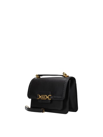 Michael Kors Schwarz Leder Schulter Tasche
