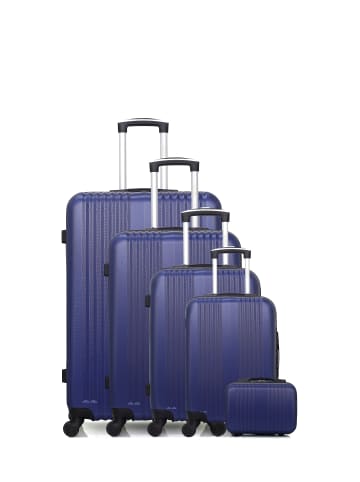 Hero 5 tlg. Kofferset LIPARI-U in Dunkelblau (95L/64L/37L/26L/9L)