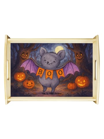 Mr. & Mrs. Panda tablett für bett Fledermaus Boo Design ohne Spruch in Weiß