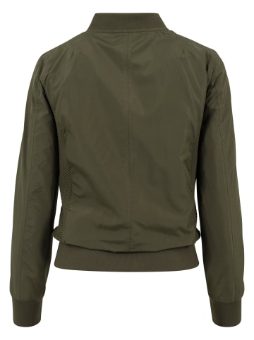 Urban Classics Urban Classics Damen Ladies Light Bomber Jacket in dark olive
