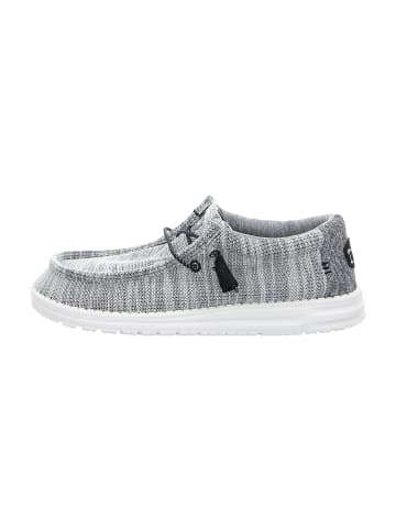 Hey Dude Mokassin Schnürschuhe in Grau