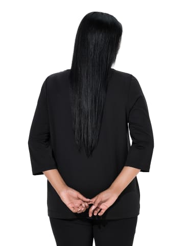 Ulla Popken Shirt in schwarz