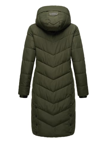 Navahoo Steppmantel Sahnekatzii XIV in Dark Olive