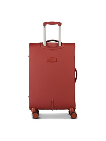 Worldpack Kyoto 4 Rollen Kofferset 3-teilig mit Dehnfalte ziegelrot