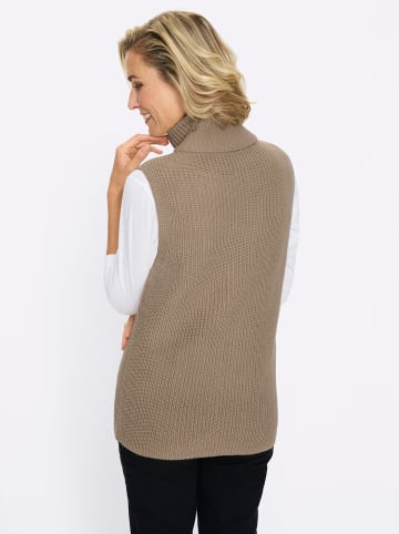 Sieh an! Pullunder in sesam