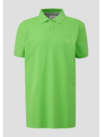 s.Oliver Polo-Shirt kurzarm in Grün