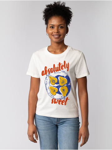 wat? Apparel T-Shirt Pears absolutely sweet in Off White