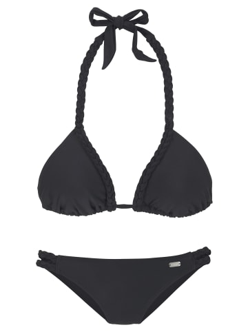 Buffalo Triangel-Bikini in schwarz