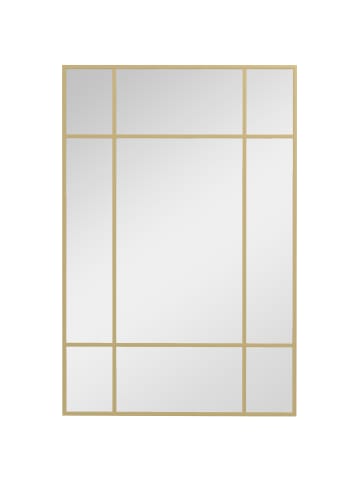 HOMCOM Wandspiegel-90L x 2B x 60H cm-Gold