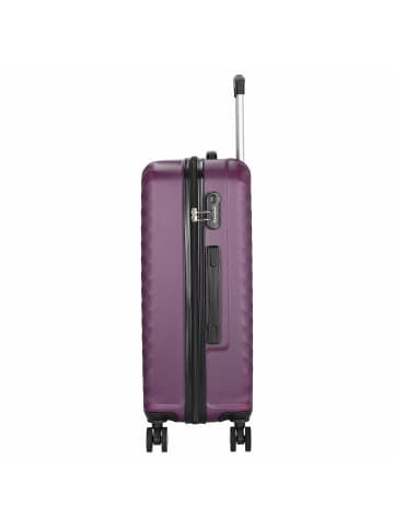 Paradise by CHECK.IN Kingston - 4-Rollen-Trolley 67 cm (lila) in lila