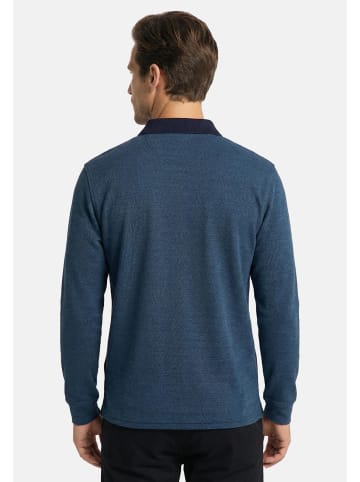 Casa moda Poloshirt Basic in Blau / dunkelblau