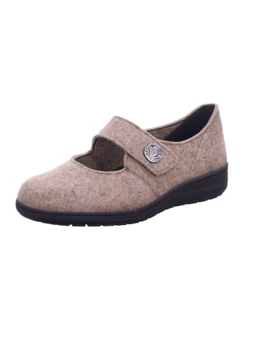 Solidus Hausschuh in beige