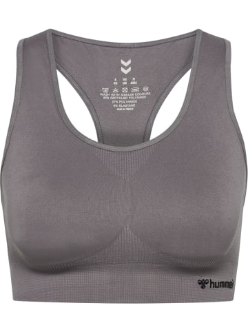 Hummel Sportshirt "Tif Seamless Sports Top" in Grau