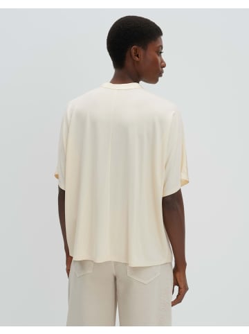 someday. Weites Shirt mit Stehkragen in Buttercream