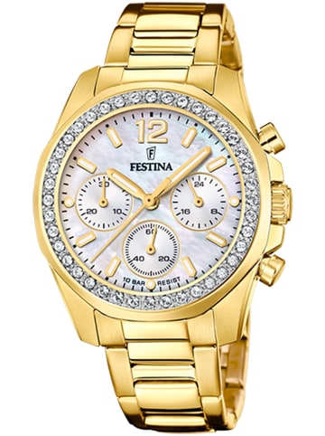 Festina Edelstahl Armbanduhr 38mm