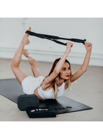 YEAZ FEEL Fitness- und Yoga-Band in schwarz