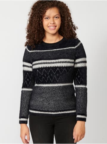 KOROSHI Pullover in schwarz