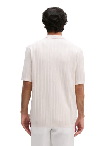 Marc O'Polo Polo-Strickjacke regular in White Cotton