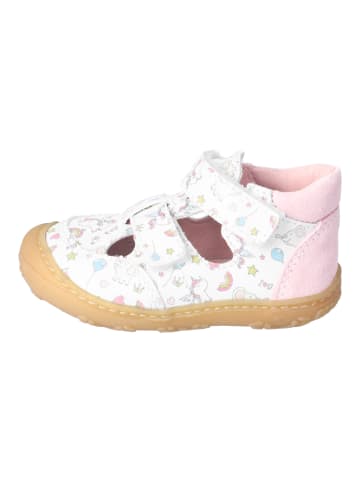 PEPINO Lauflern Spangen Halbschuh/Sneaker in weiß