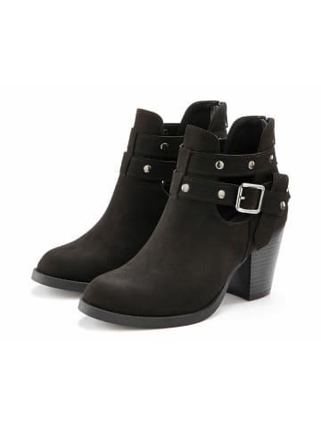 LASCANA LASCANA Stiefelette in schwarz