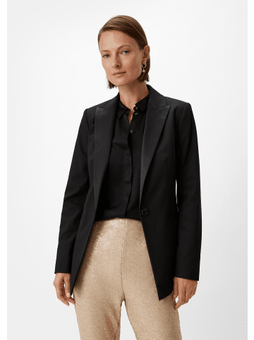 comma Indoor-Blazer langarm in Schwarz