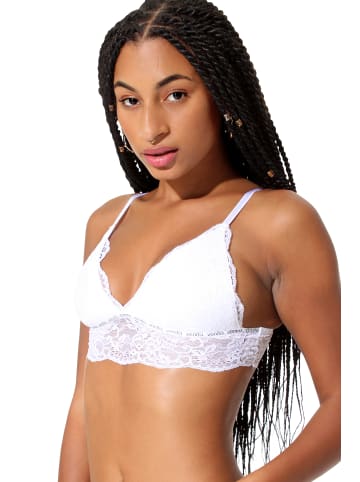 Yenita® Spitzen Bralette in Weiss