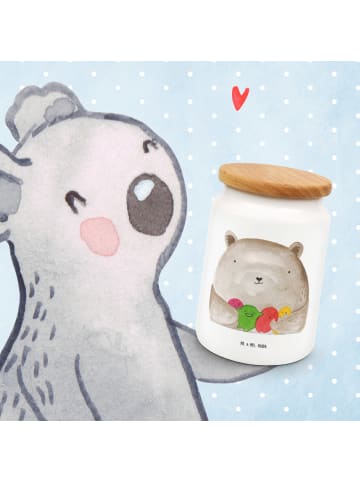 Mr. & Mrs. Panda gebäckdose Bär Gefühl ohne Spruch in Weiß