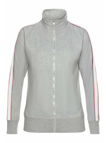 H.I.S Sweatjacke in grey-melange