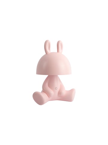 Leitmotiv Nachtlicht für das Kinderzimmer BUNNY in Rosa, (B) 17 x (H) 27 x (L) 22 cm