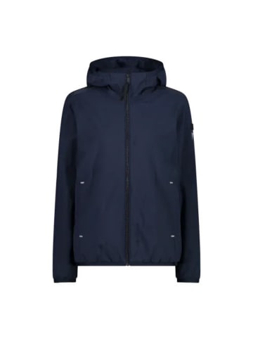 cmp Regenjacke Jacket Fix Hood in Dunkelblau