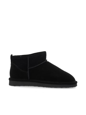 Bianco Wildlederstiefelette in Black