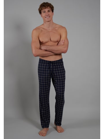 CECEBA Lange-Hose Dallas in blau-dunkel-Allover