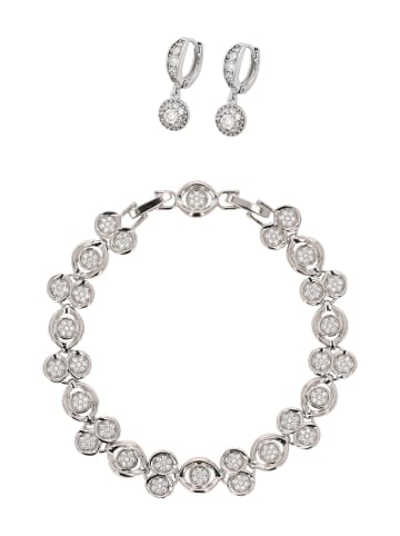 faina Women Jewelry Set in silver