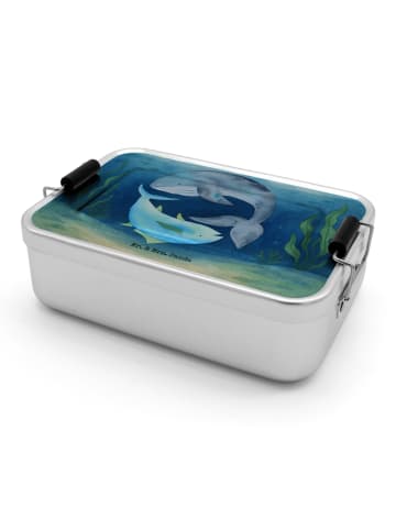 Mr. & Mrs. Panda Lunchdose Walfisch Thunfisch Design ohne Spruch in Weiß